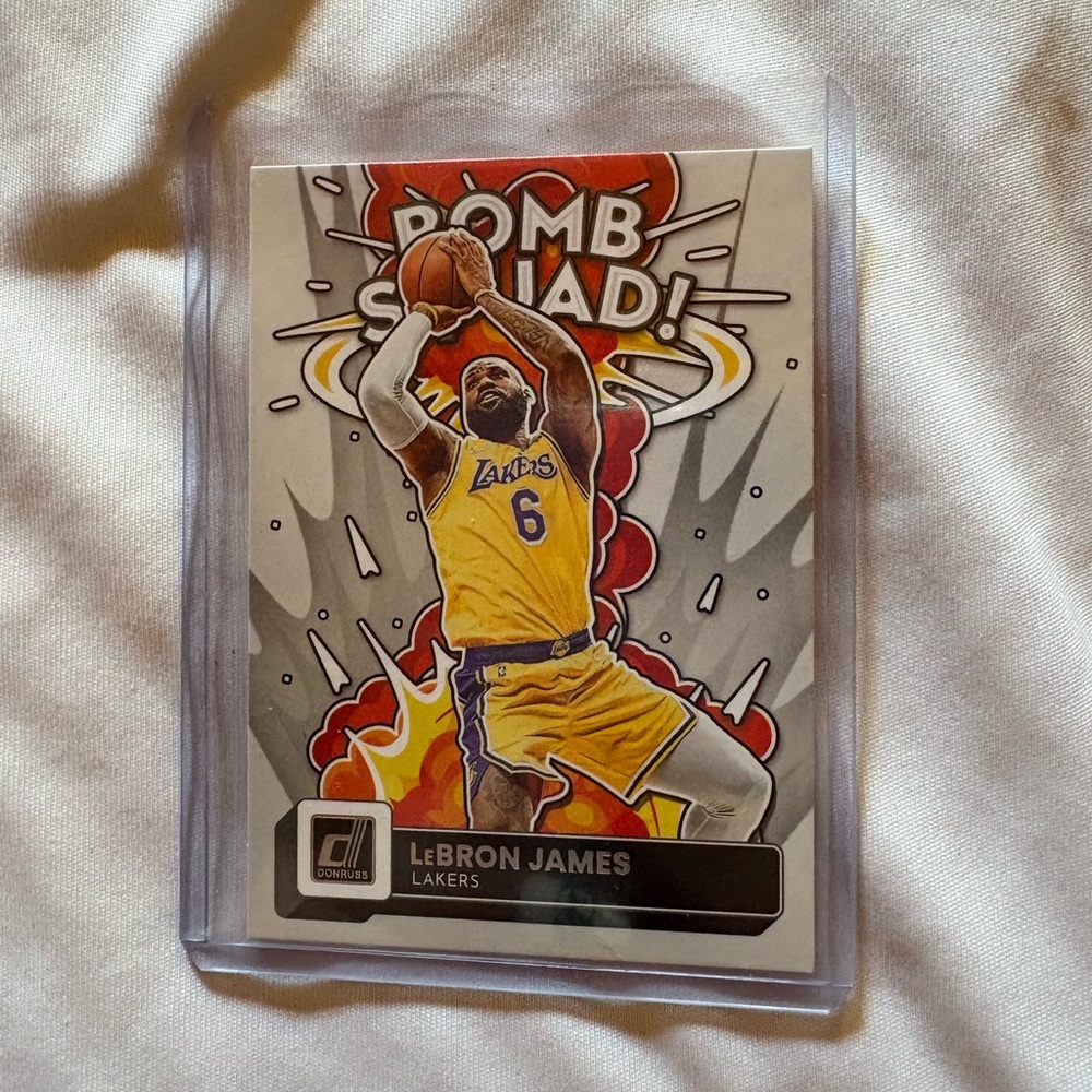 LeBron James Bomb Squad Basketball Card